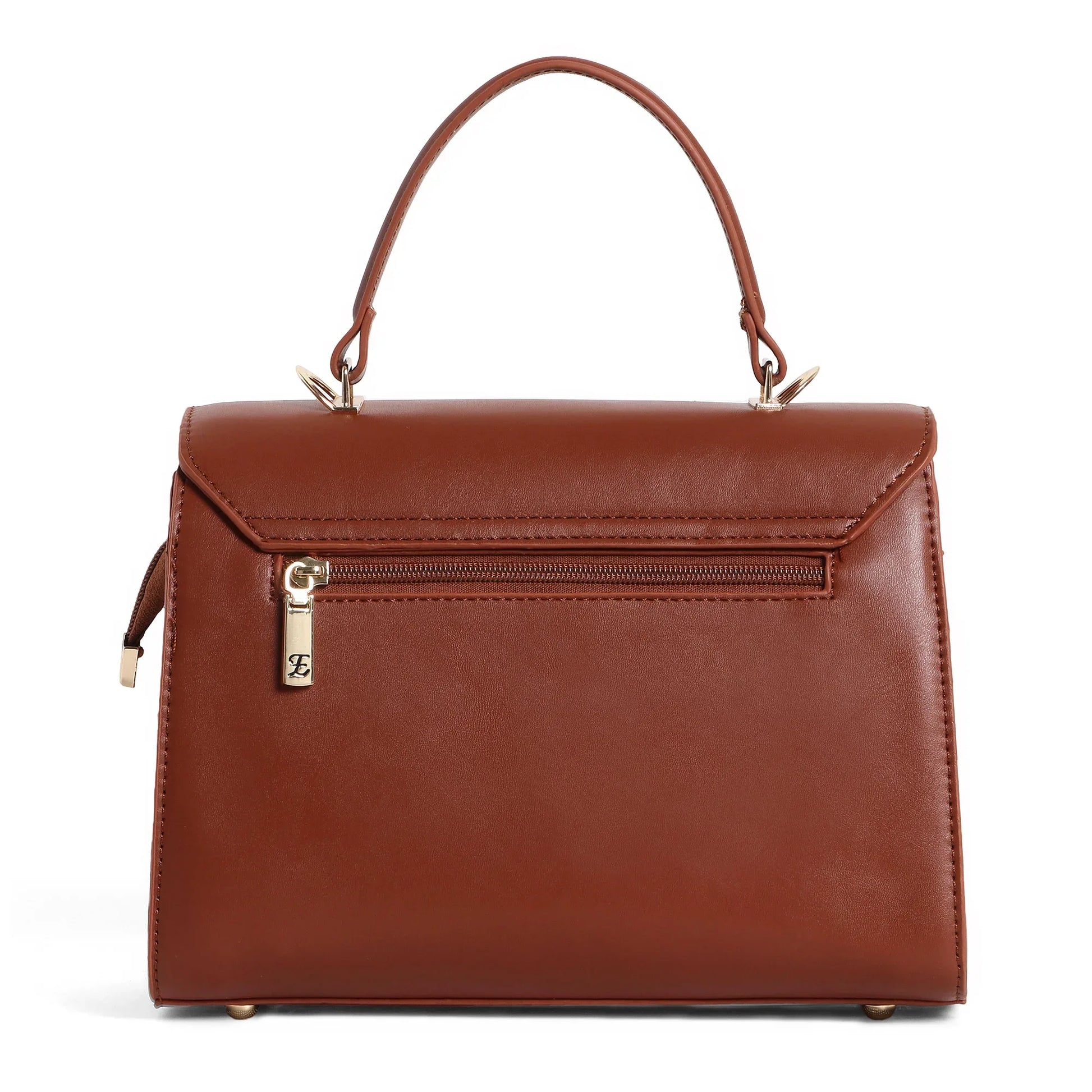 Exotic Elegant Tri-Tone Structured Handbag - exoticstore