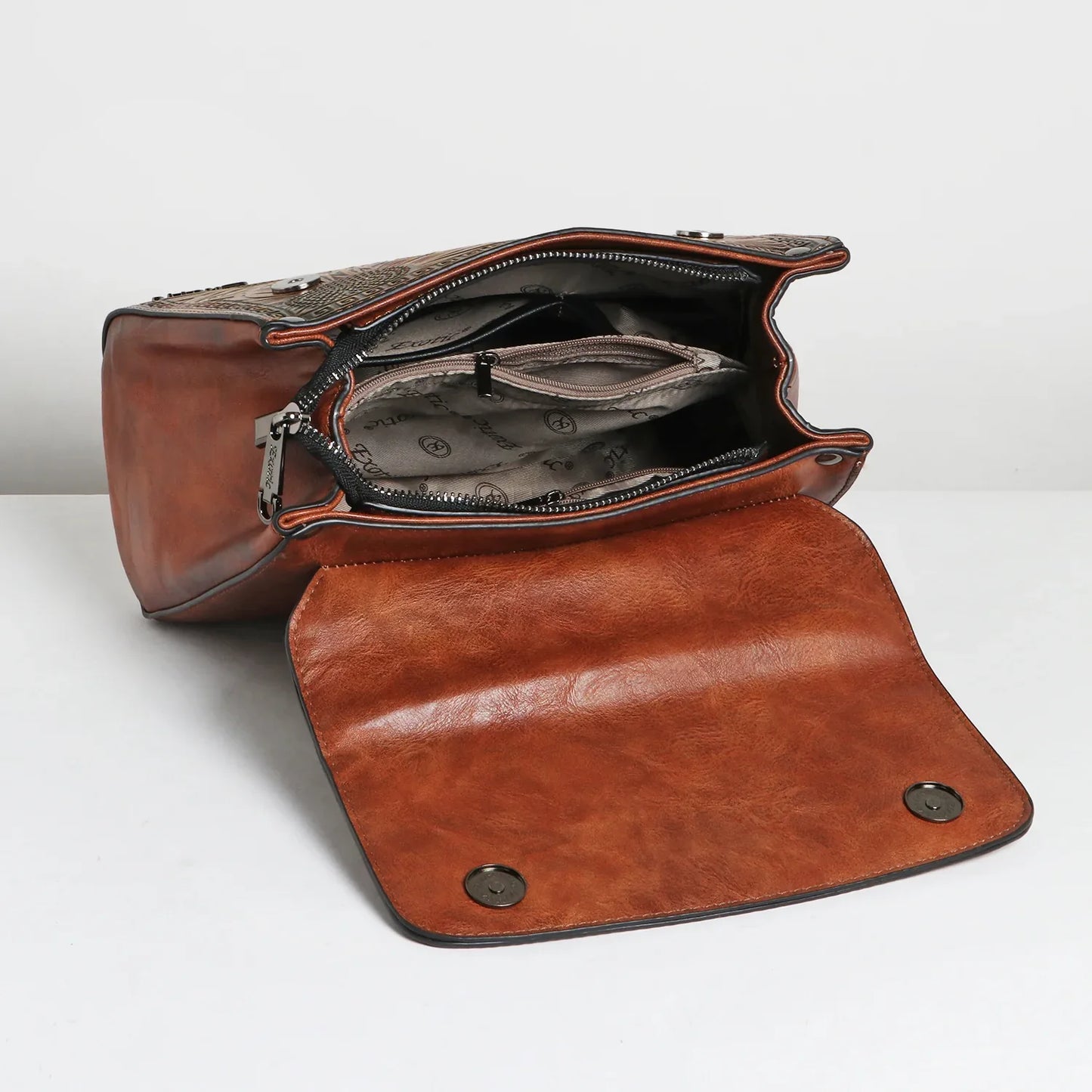 Exotic Sunflower Embossed Shoulder & Hand Tote Bag - exoticstore