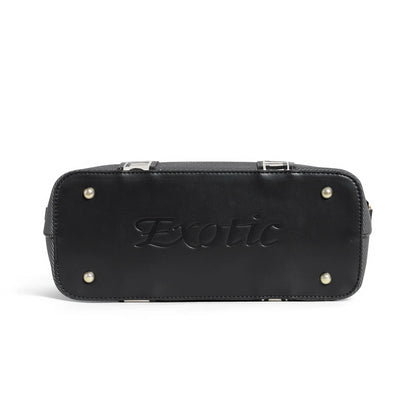 Exotic Premium Logo-Strap Women’s Tote Handbag - exoticstore