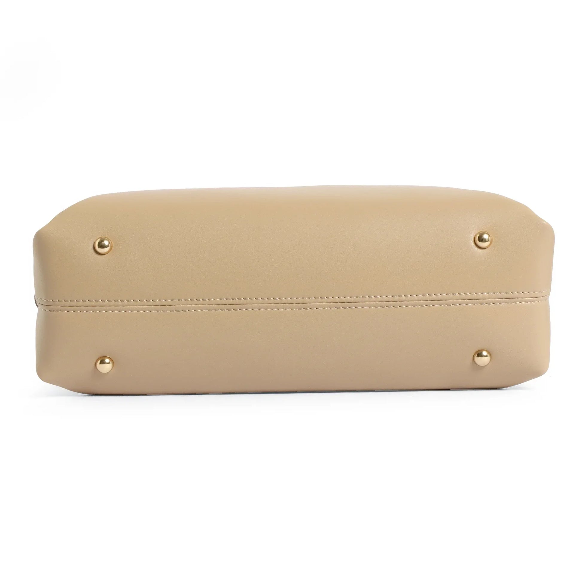 Exotic Premium Two-Tone Handbag | Beige & Olive Green Satchel Bag - exoticstore