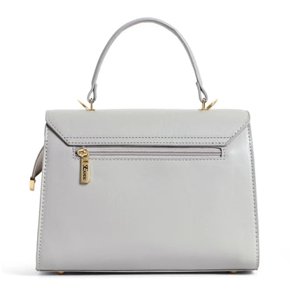 Exotic Elegant Tri-Tone Structured Handbag - exoticstore