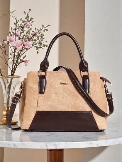 Exotic Three section Denim Bag