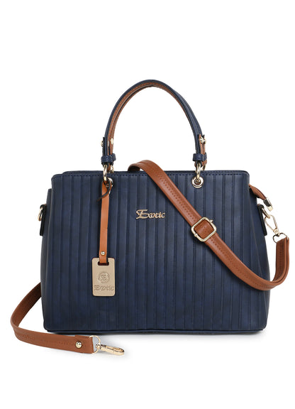 Exotic Women's Striped Line Handbag