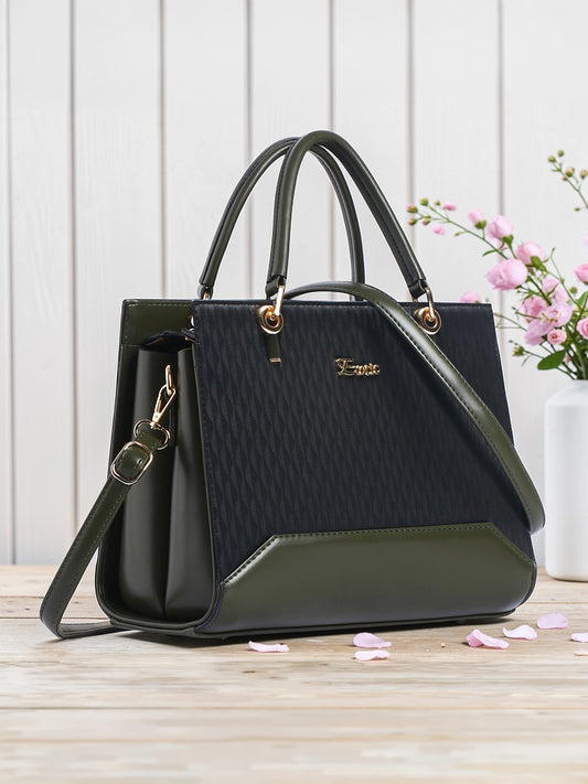 Exotic Elevate Your Stylish Premium Handbag (Black)