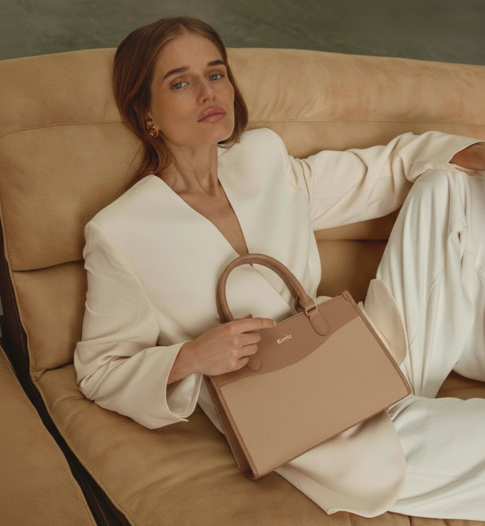 Exotic Elegant Textured Handbag