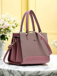 Exotic Elevate Your Stylish Premium Handbag (Peach)
