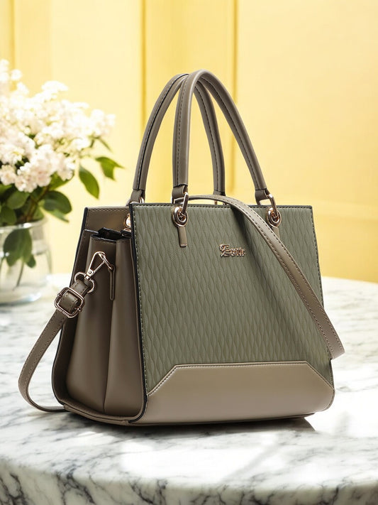 Exotic Elevate Your Stylish Premium Handbag (Olive)