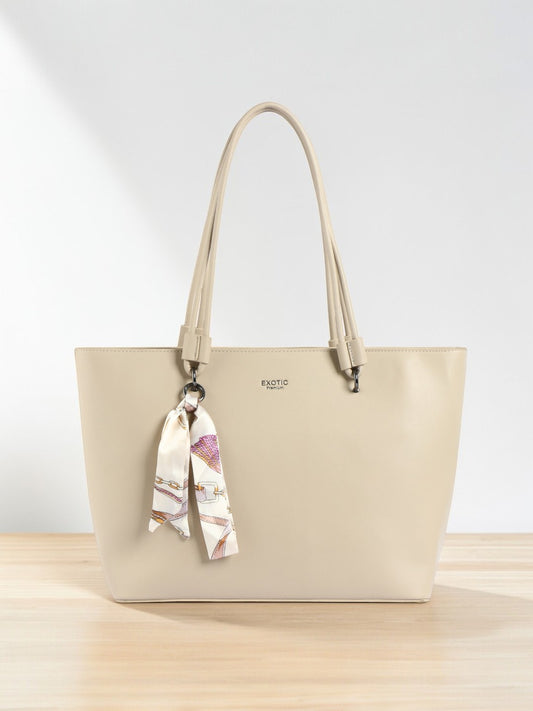 Exotic Celeste Structured Laptop Tote Bag