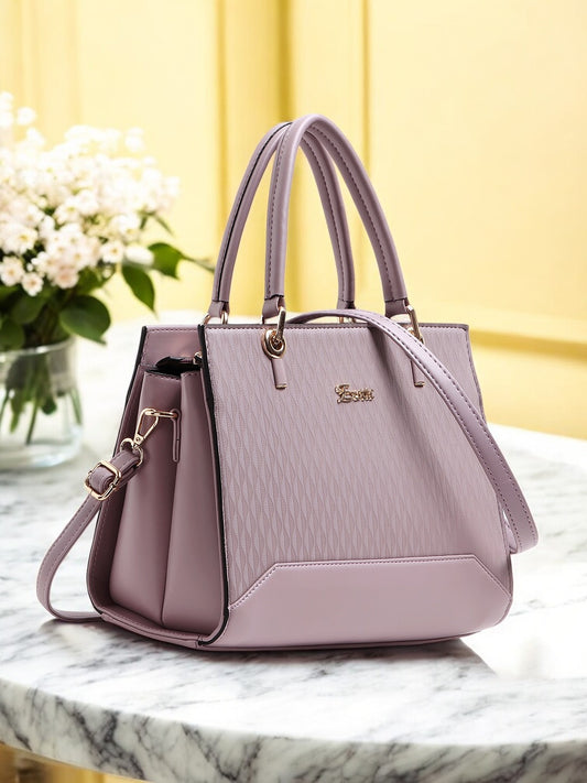 Exotic Elevate Your Stylish Premium Handbag (Lavender)