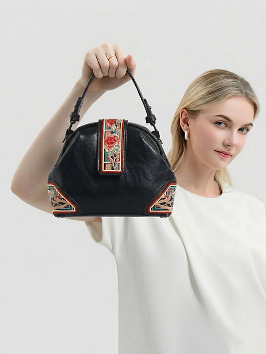 Exotic Zenvira Artisan Satchel Bag