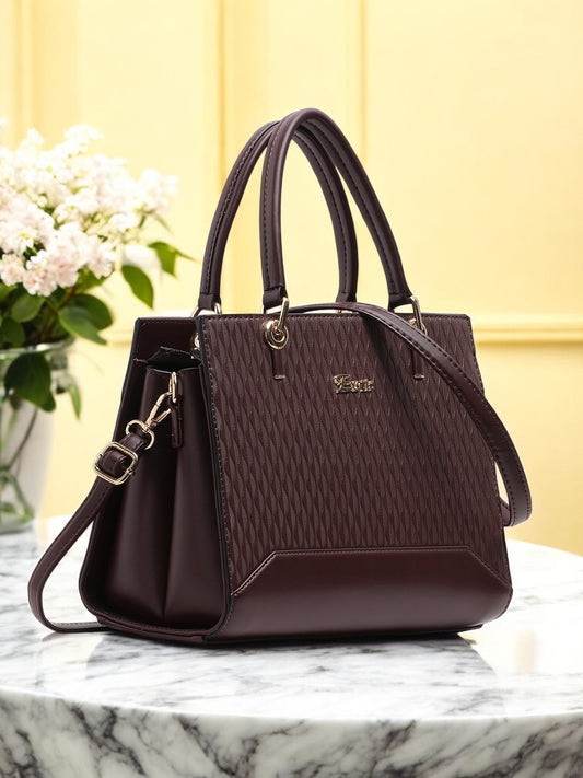 Exotic Elevate Your Stylish Premium Handbag (Brown)