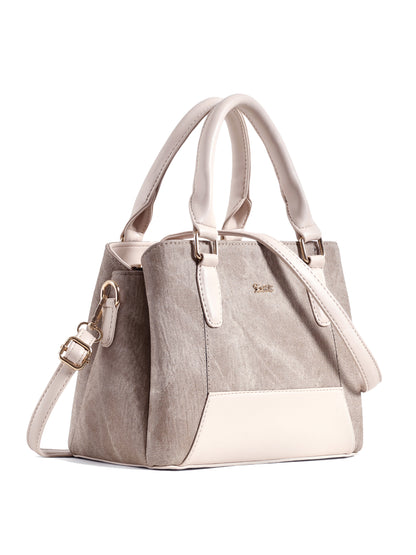 Exotic Three section Denim Bag