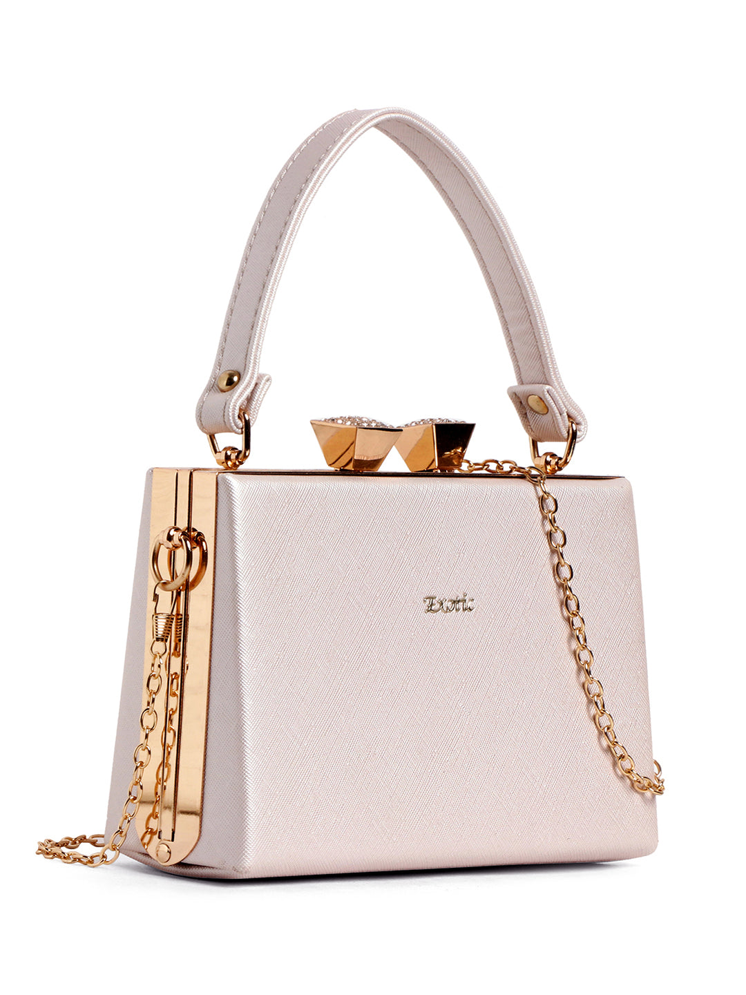 Exotic Premium Convertible Style  Frame Bridal Bag
