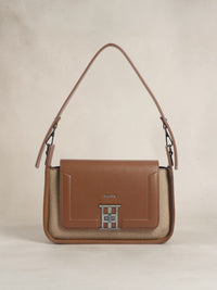 Exotic Ravelle Structured Shoulder Bag for Women