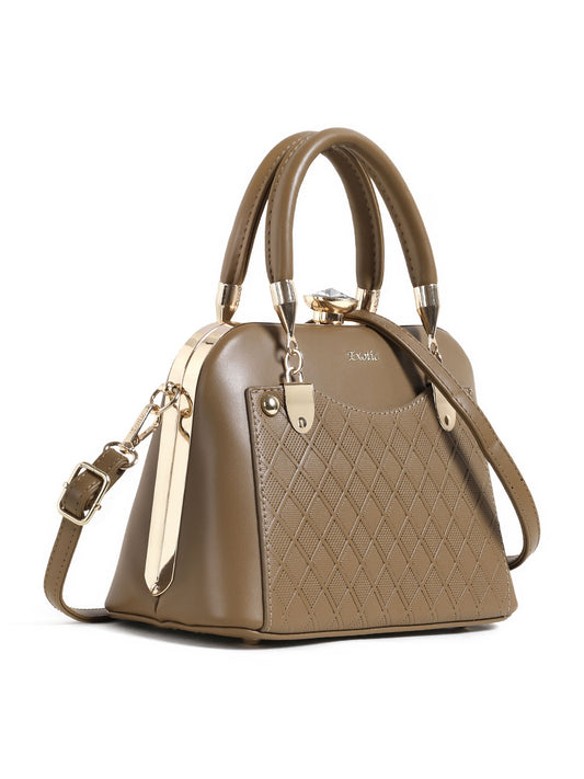 Exotic Diamond Evening Bag (Khaki)