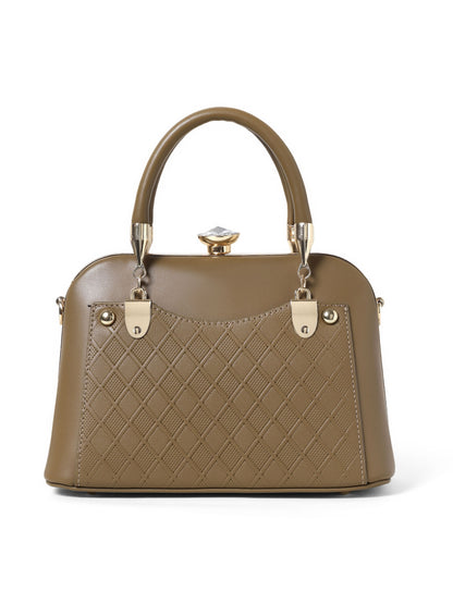 Exotic Diamond Evening Bag (Khaki)
