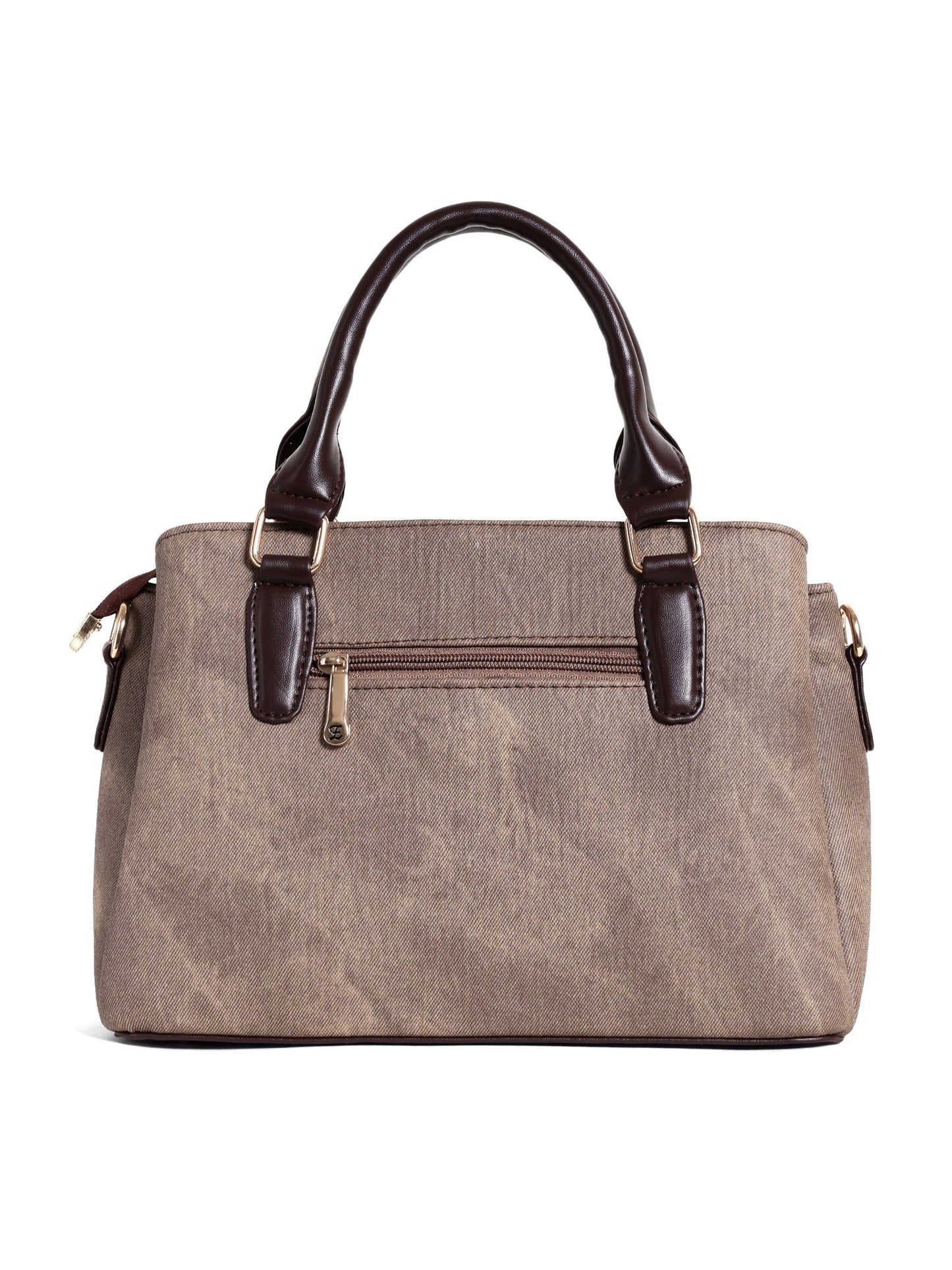 Exotic Three section Denim Bag