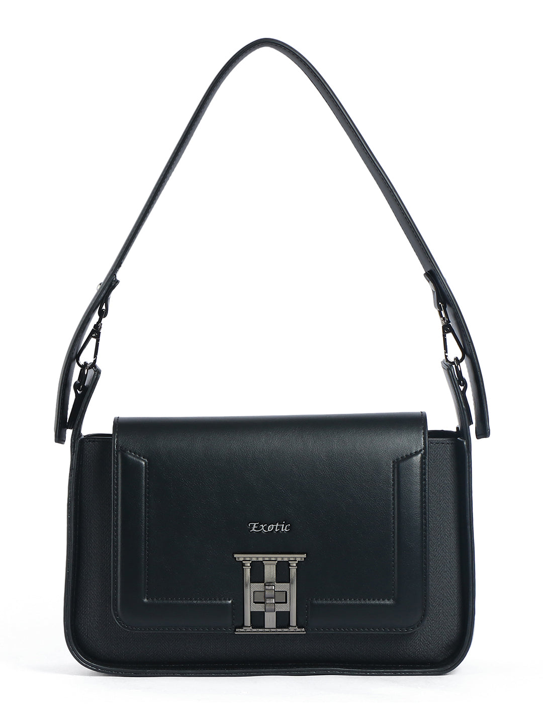 Exotic Ravelle Structured Shoulder Bag for Women