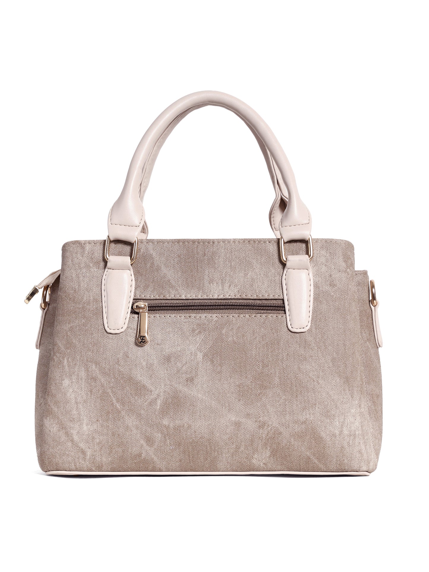 Exotic Three section Denim Bag