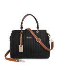 Exotic Women's Striped Line Handbag - Exotic Women's Striped Line Handbag