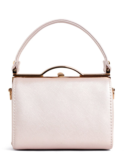 Exotic Premium Convertible Style Elegant Handbag (Pink)
