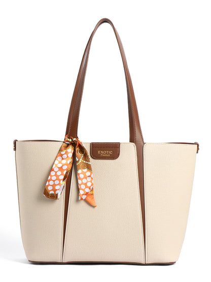Exotic Premium Elvora Strand Structured Tote Bag