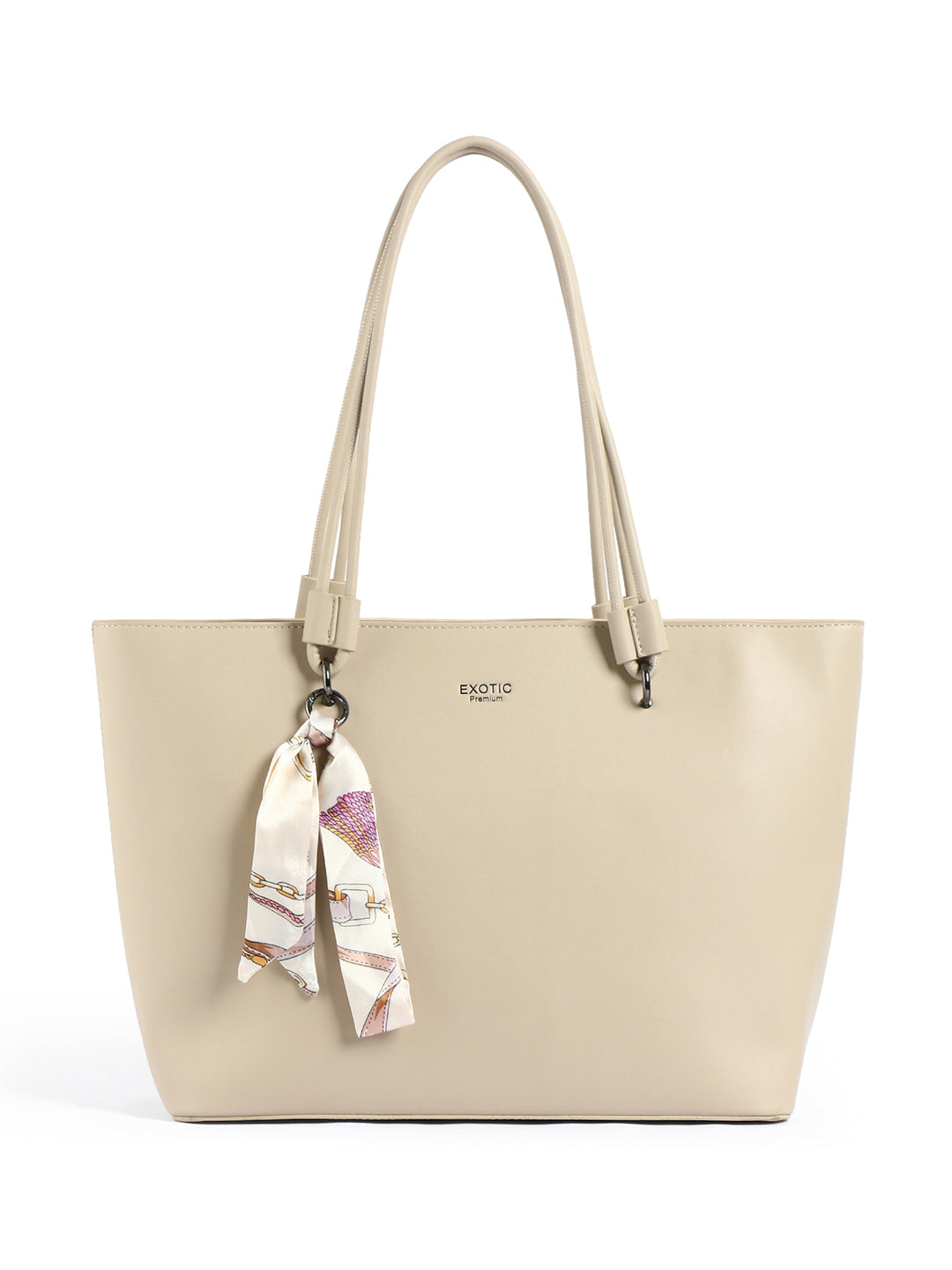 Exotic Celeste Structured Laptop Tote Bag