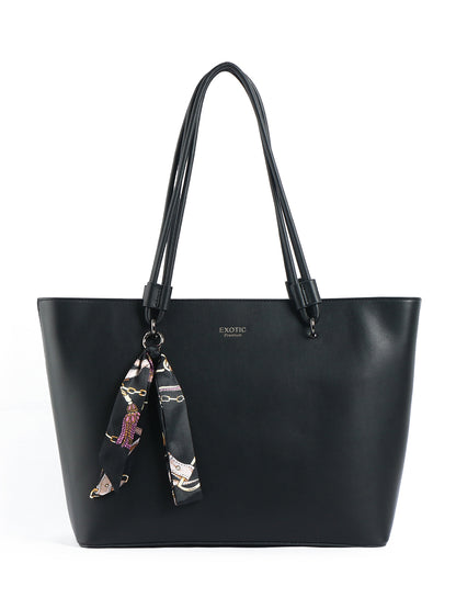 Exotic Celeste Structured Laptop Tote Bag
