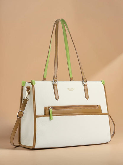 Exotic Aria Tote Handbag with Laptop Compartment