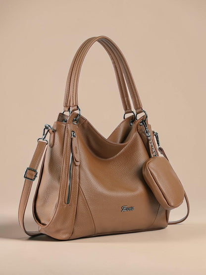 Exotic Pebbled Hobo Stylish Shoulder Bag