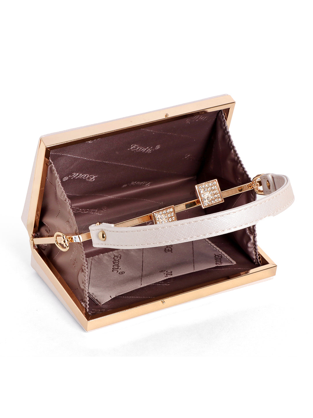 Exotic Premium Convertible Style  Frame Bridal Bag