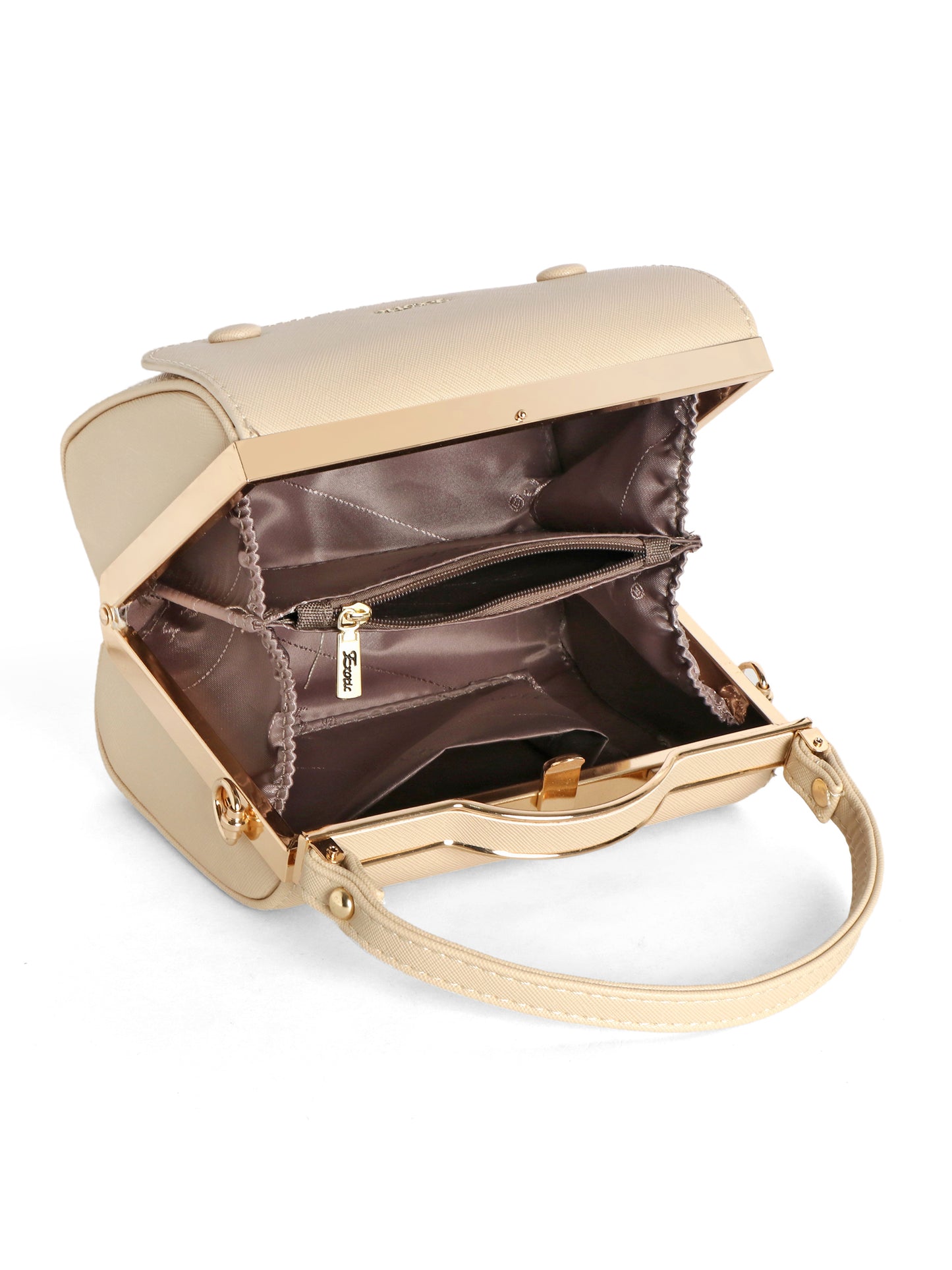 Exotic Premium Convertible Style Elegant Handbag (Off White)