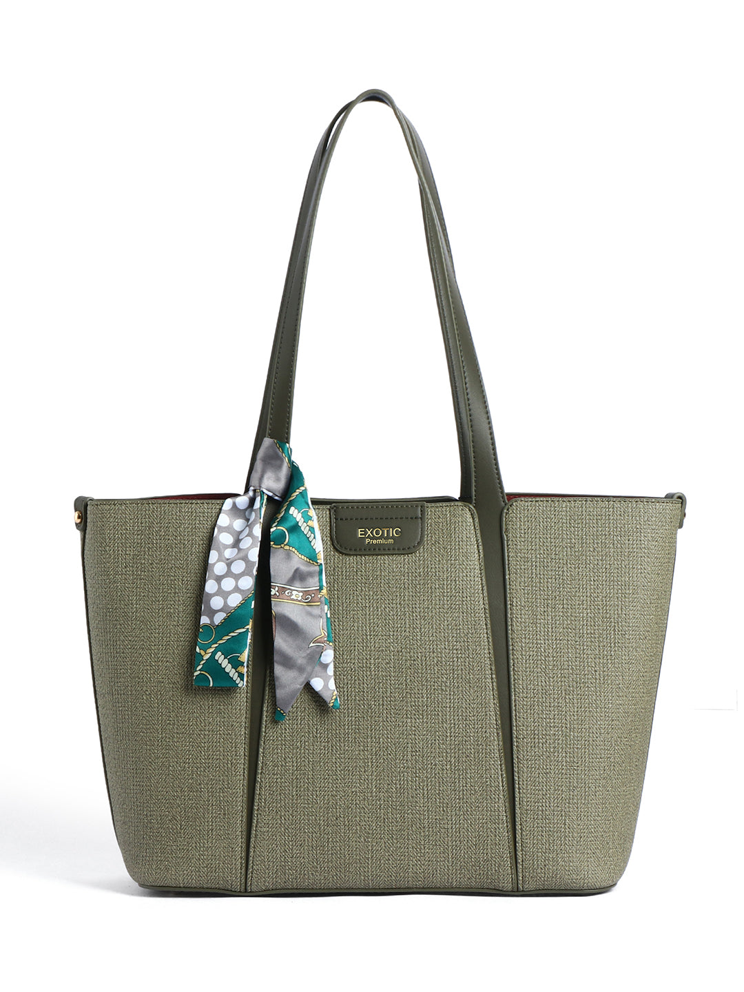 Exotic Premium Serelle Weave Structured Tote Bag