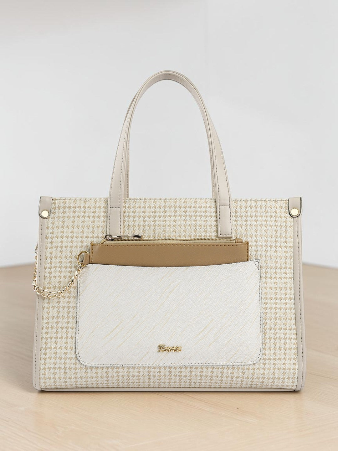 Exotic Calyra Women’s Houndstooth handbag
