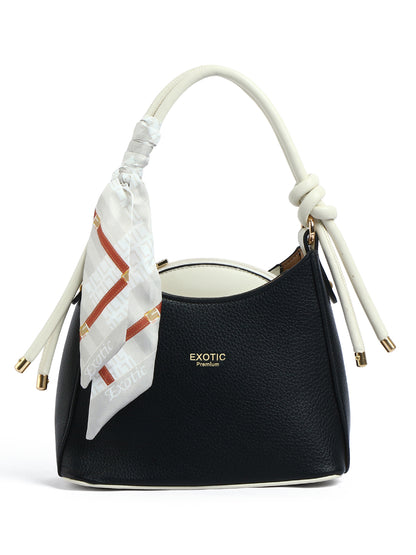 Exotic Elara Knot Hobo Shoulder Bag