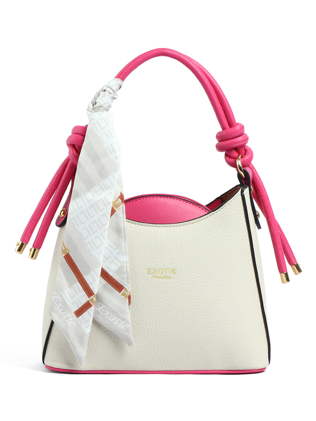 Exotic Elara Knot Hobo Shoulder Bag