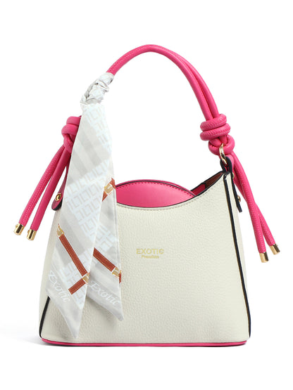 Exotic Elara Knot Hobo Shoulder Bag