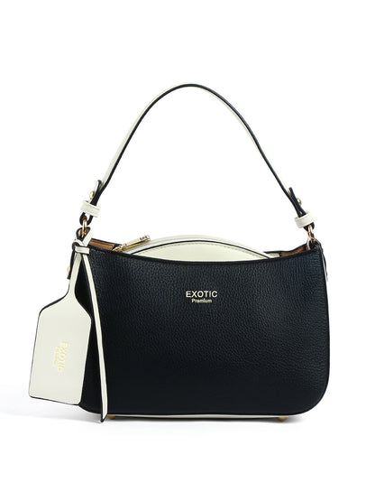 Exotic Premium Azure Curve Shoulder Bag