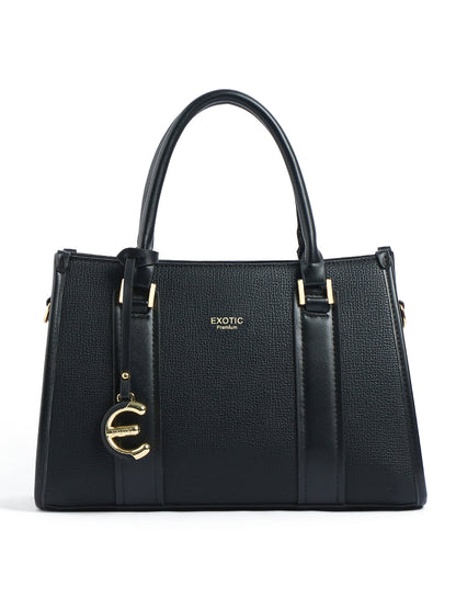 EXOTIC Premium Orlina Duotone Structured Handbag