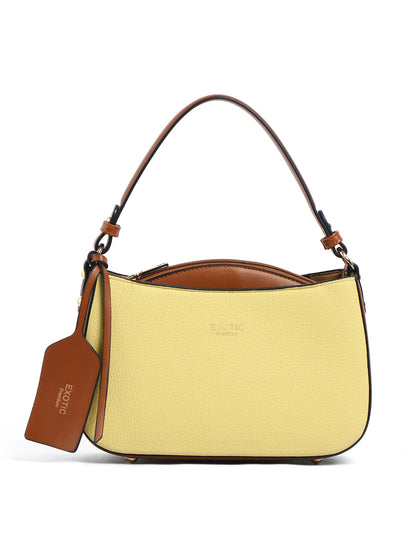 Exotic Premium Azure Curve Shoulder Bag