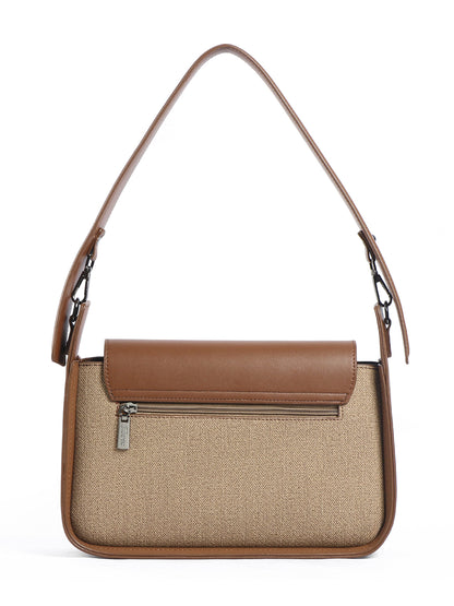 Exotic Ravelle Structured Shoulder Bag for Women