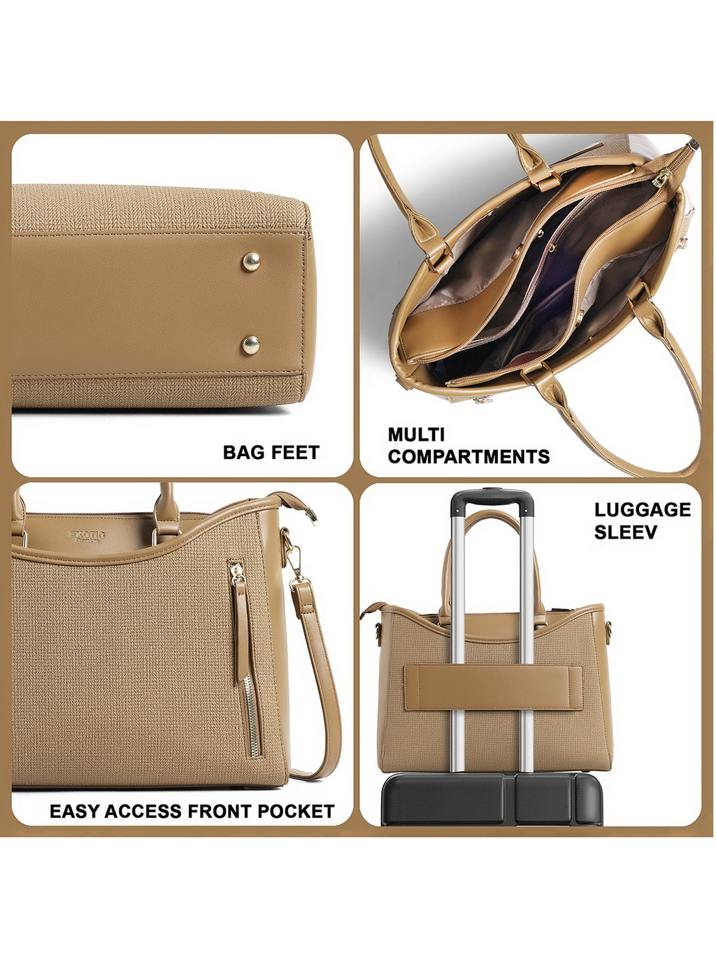 Exotic Alvara Tote Bag for Women