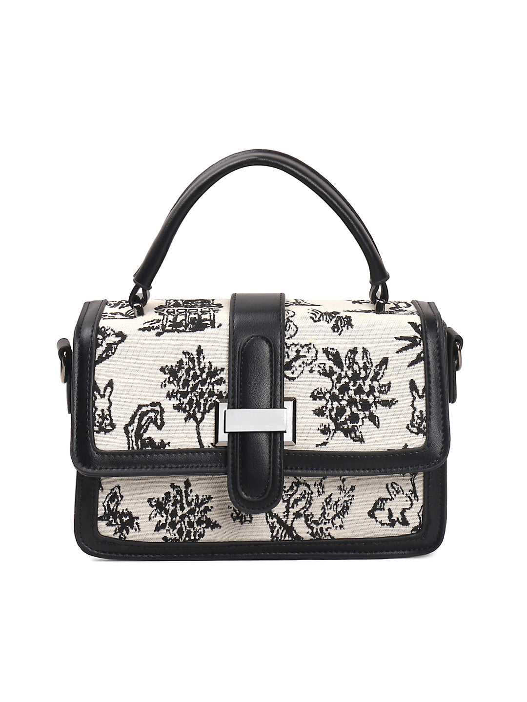 Exotic Rosetta Structured Sling Bag
