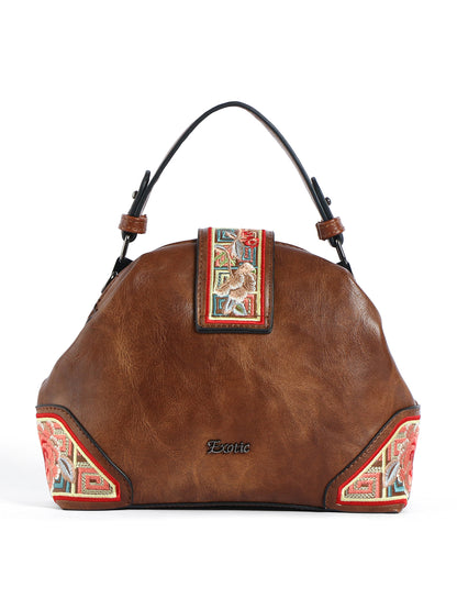 Exotic Zenvira Artisan Satchel Bag
