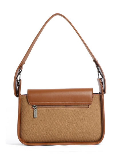 Exotic Ravelle Structured Shoulder Bag for Women