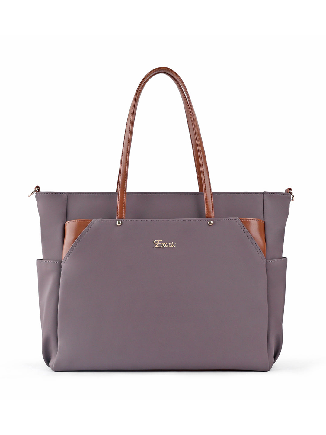 Exotic Women's Tote Bag with Crossbody Strap