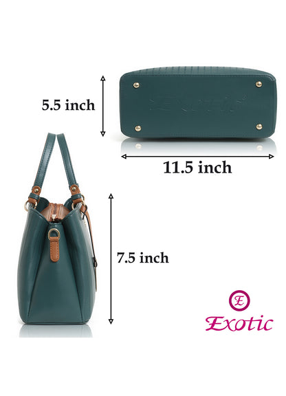 Exotic Women's Striped Line Handbag