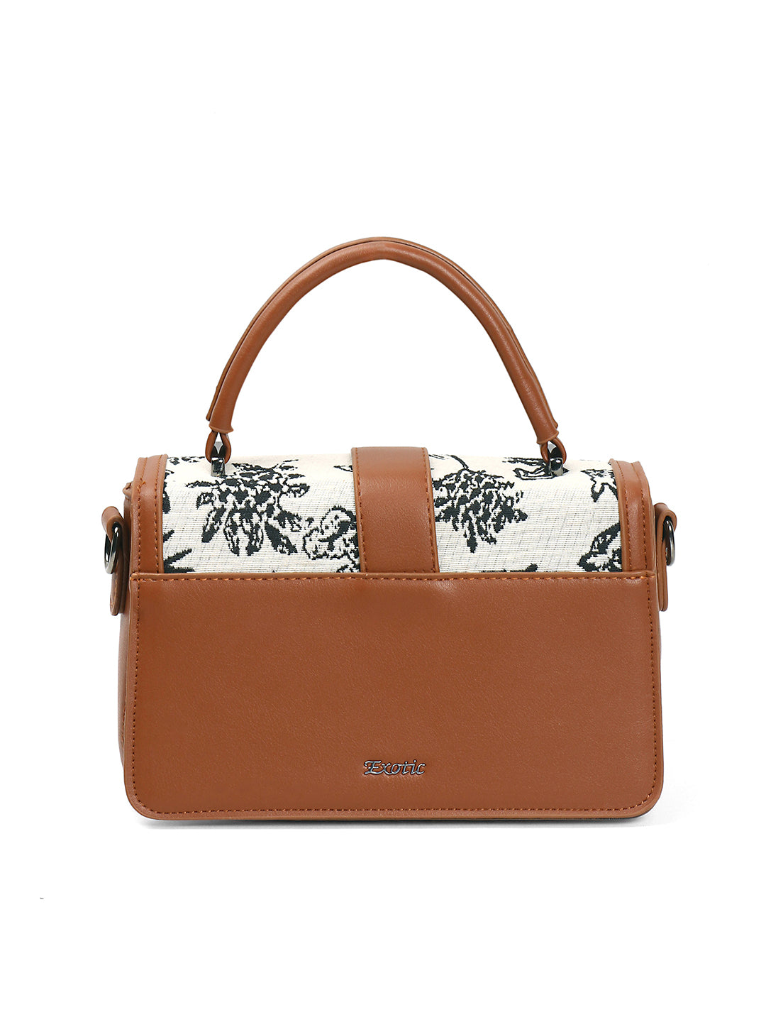 Exotic Rosetta Structured Sling Bag