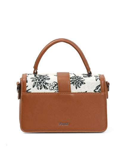 Exotic Rosetta Structured Sling Bag