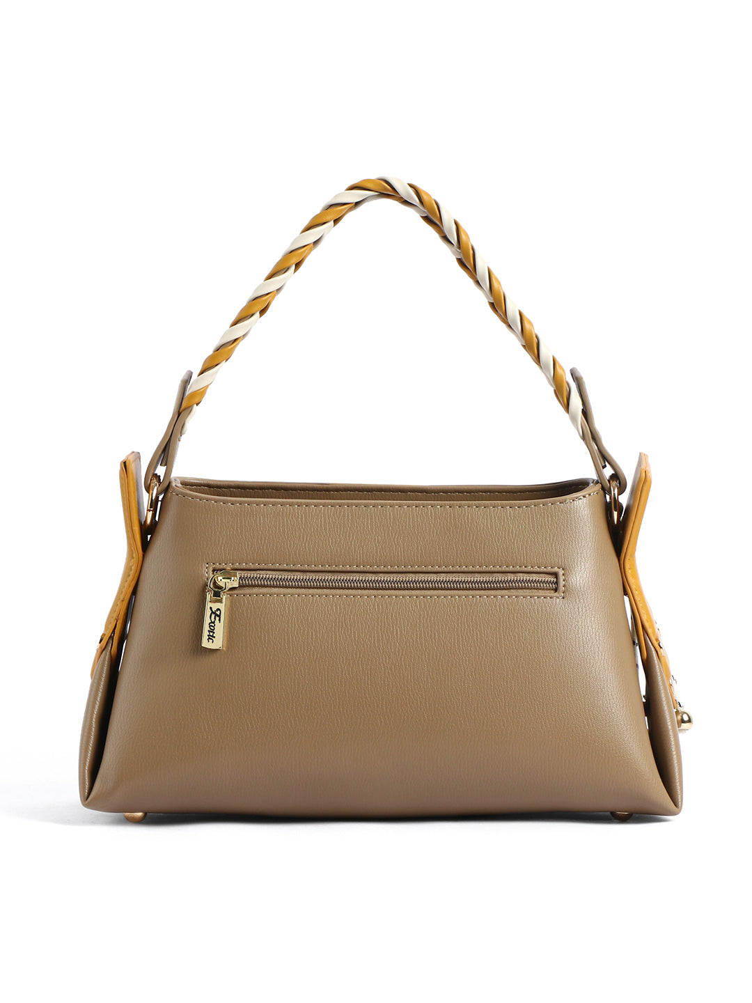 EXOTIC Noiré Twist Structured Handbag